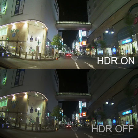 OWL-DR501 画像補正機能のHDR